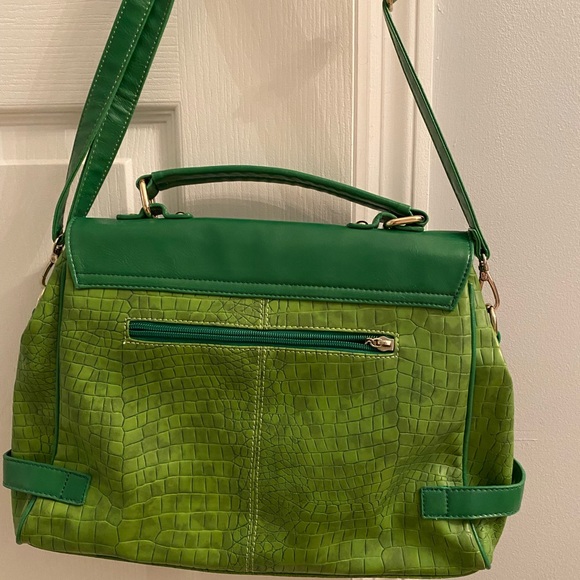 GUDE handbag crossbody womens purse green - Picture 3 of 5